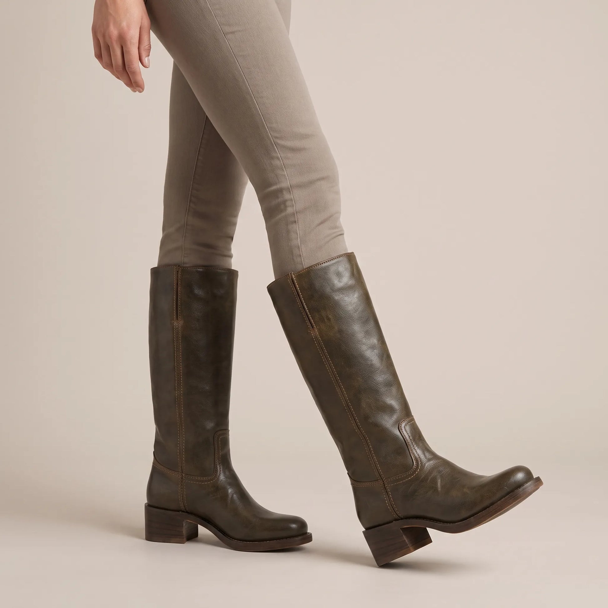 Tredova | Klassische Wadenhohe Damenstiefel