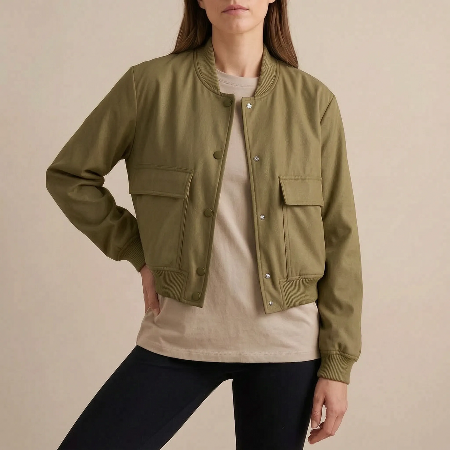 Trellya | Kurze Bomberjacke Für Damen