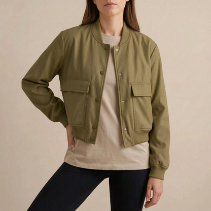 Trellya | Kurze Bomberjacke Für Damen