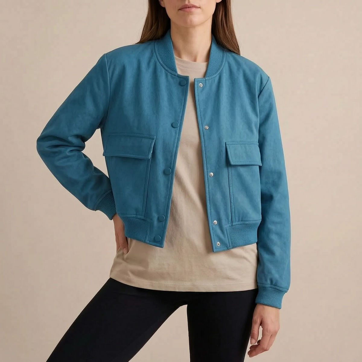 Trellya | Kurze Bomberjacke Für Damen