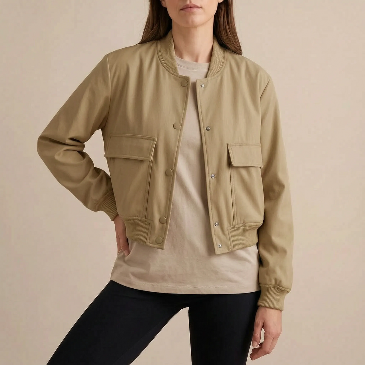 Trellya | Kurze Bomberjacke Für Damen