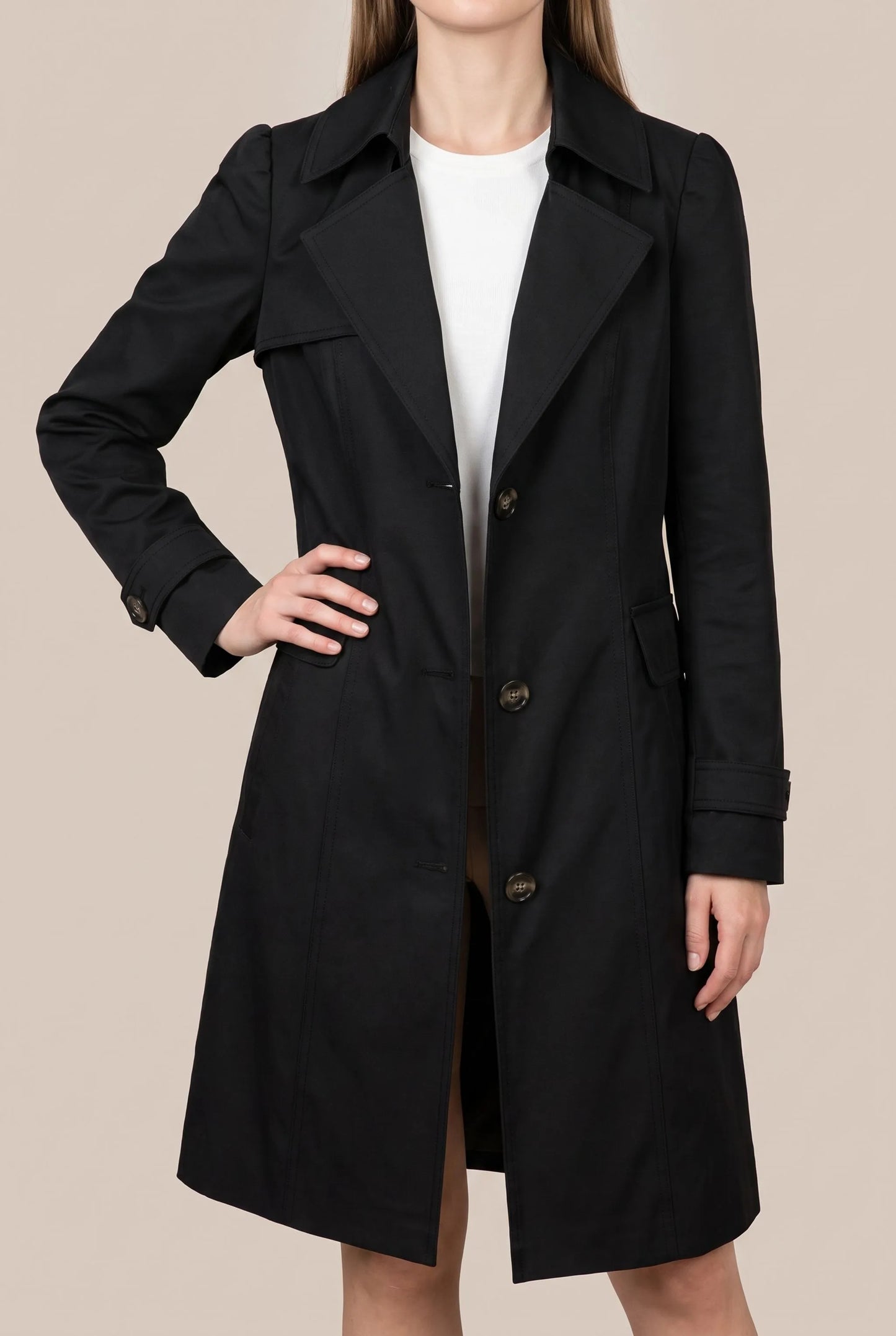 Trenchara | Kurzer Damen Trenchcoat