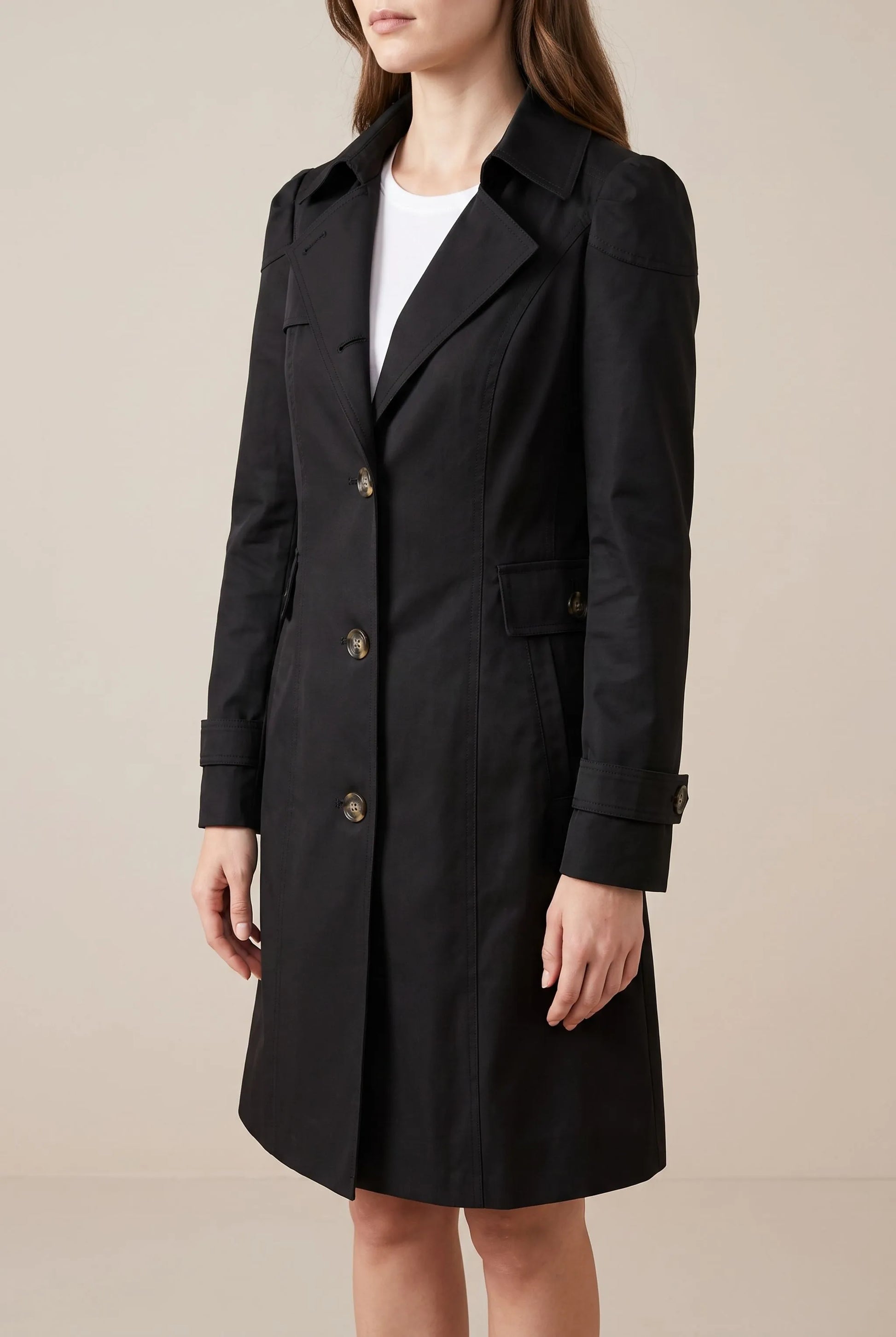 Trenchara | Kurzer Damen Trenchcoat