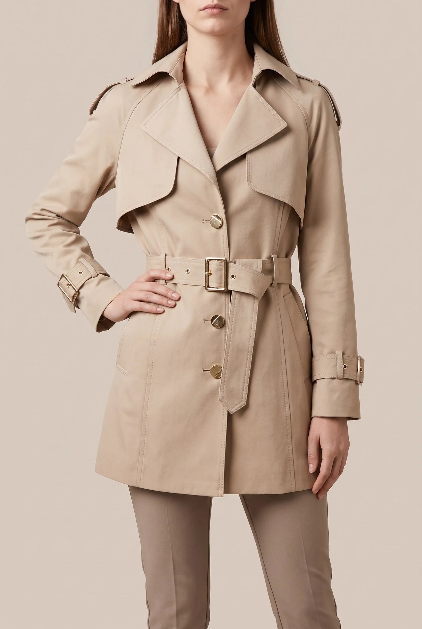 Trenchina | Kurzer Trenchcoat Für Damen