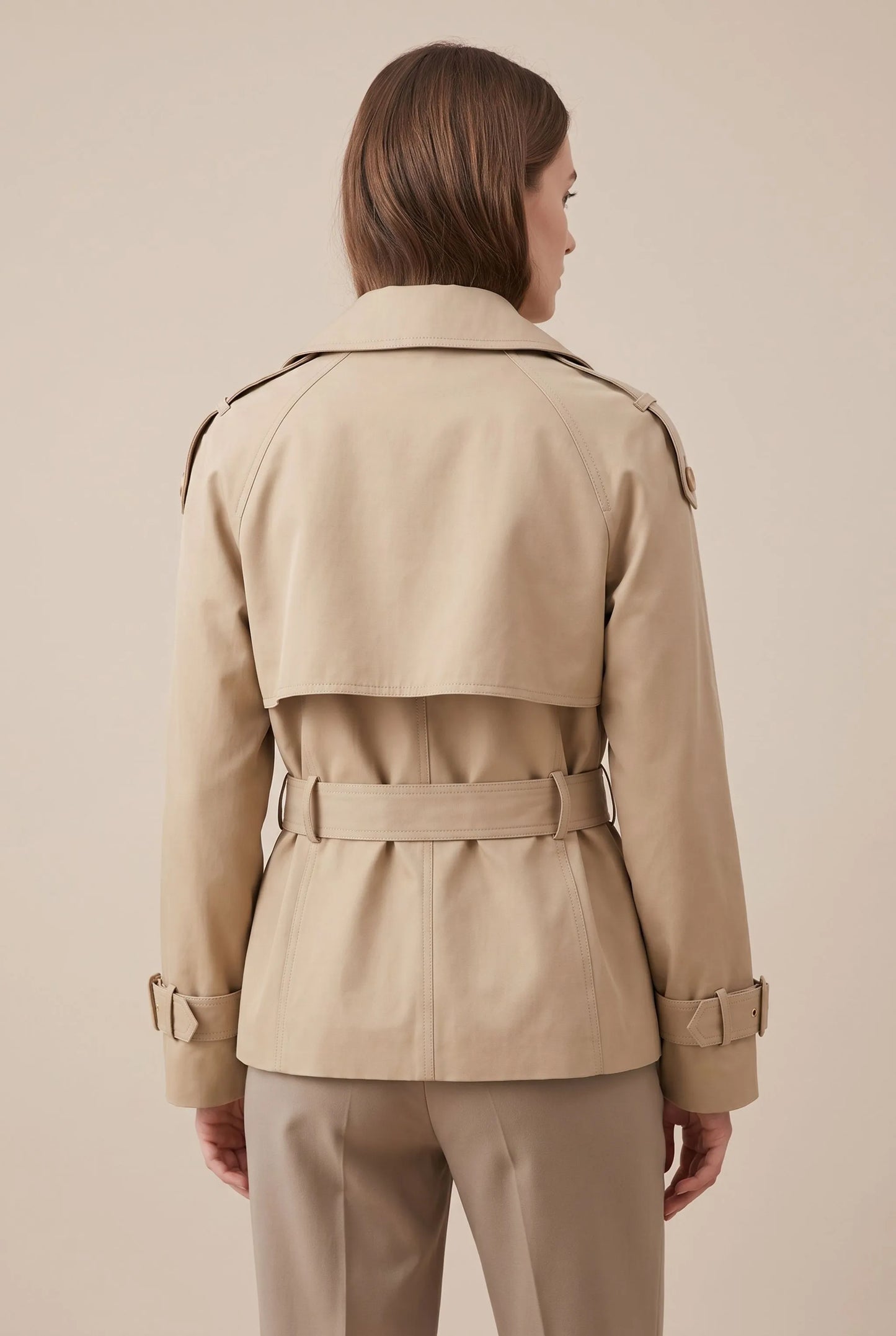 Trenchina | Kurzer Trenchcoat Für Damen