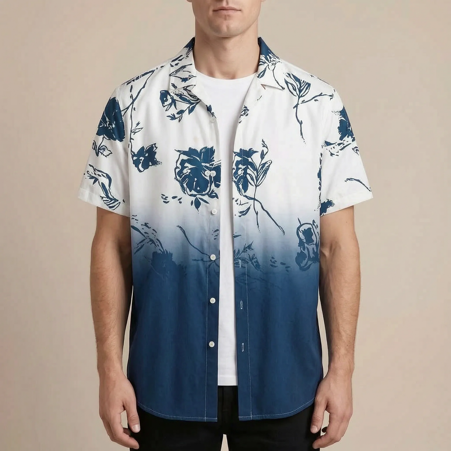 Tropico | Locker Geschnittenes Hawaiihemd Mit Tropischem Blumenmuster