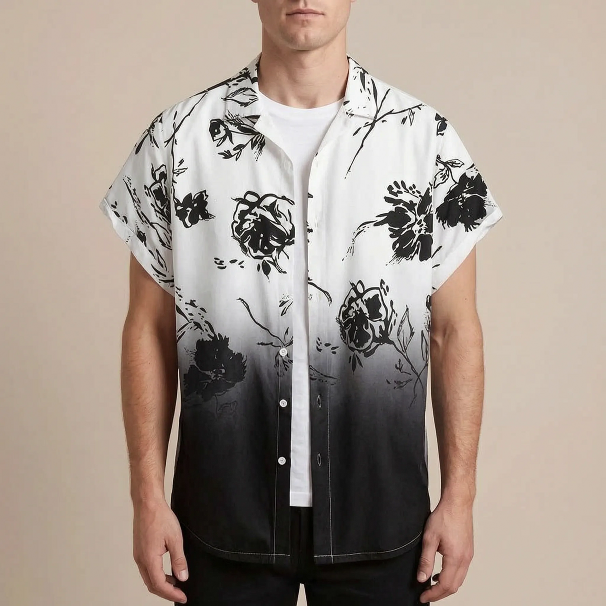 Tropico | Locker Geschnittenes Hawaiihemd Mit Tropischem Blumenmuster