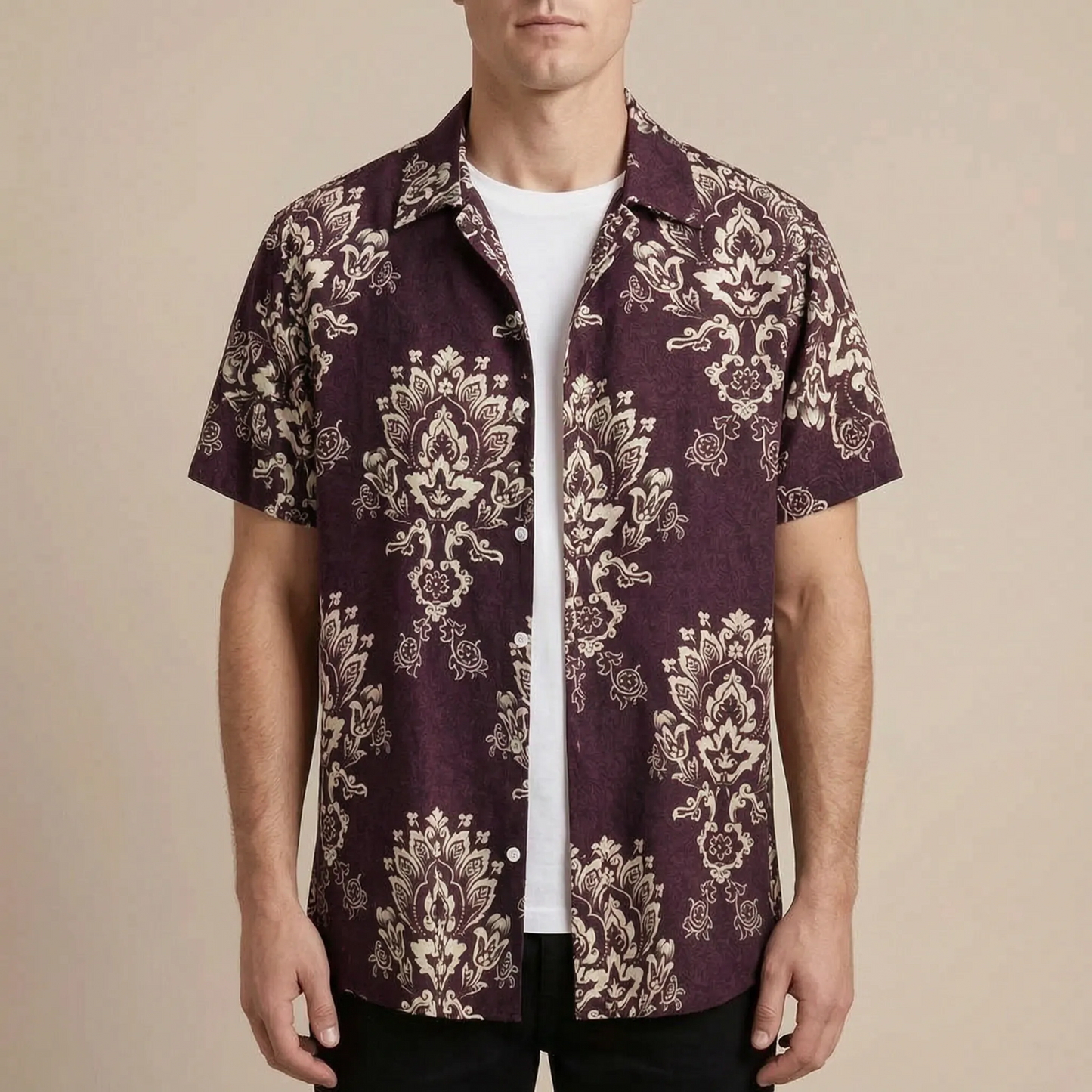 Tropico | Locker Geschnittenes Hawaiihemd Mit Tropischem Blumenmuster
