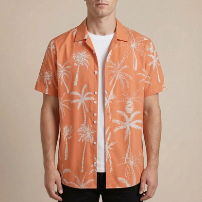 Tropico | Locker Geschnittenes Hawaiihemd Mit Tropischem Blumenmuster