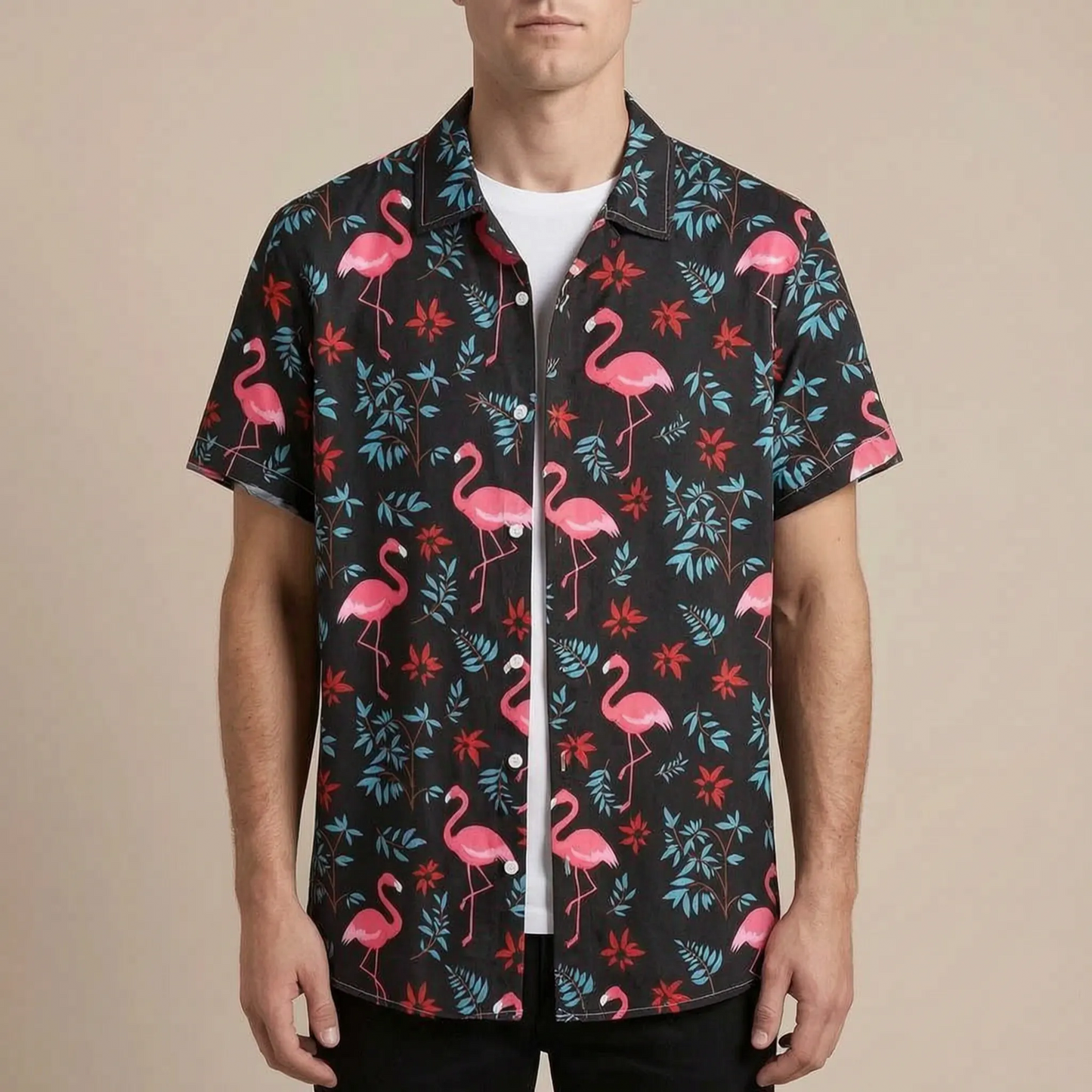 Tropico | Locker Geschnittenes Hawaiihemd Mit Tropischem Blumenmuster