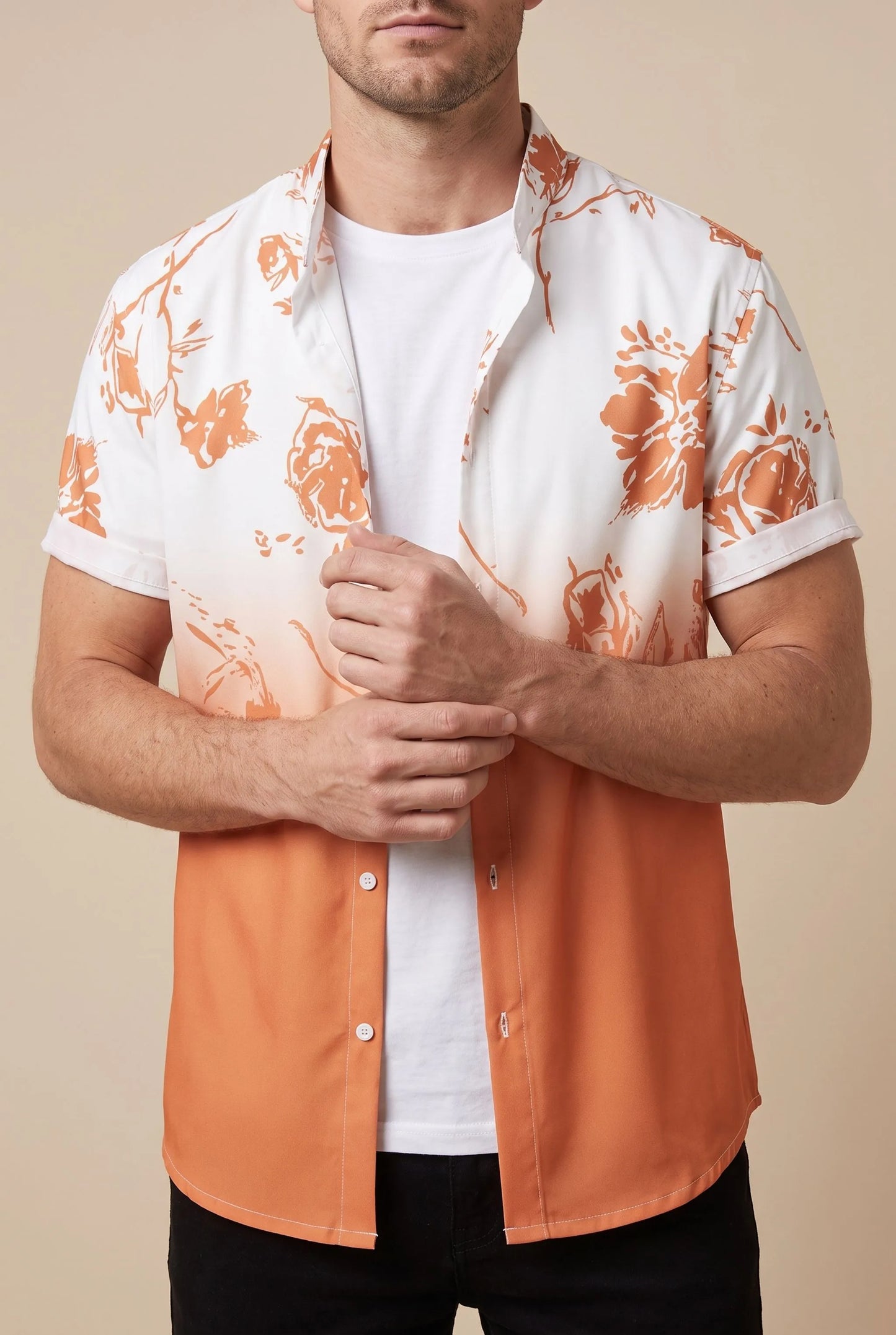 Tropico | Locker Geschnittenes Hawaiihemd Mit Tropischem Blumenmuster
