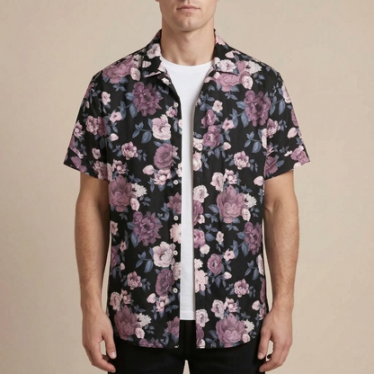 Tropico | Locker Geschnittenes Hawaiihemd Mit Tropischem Blumenmuster
