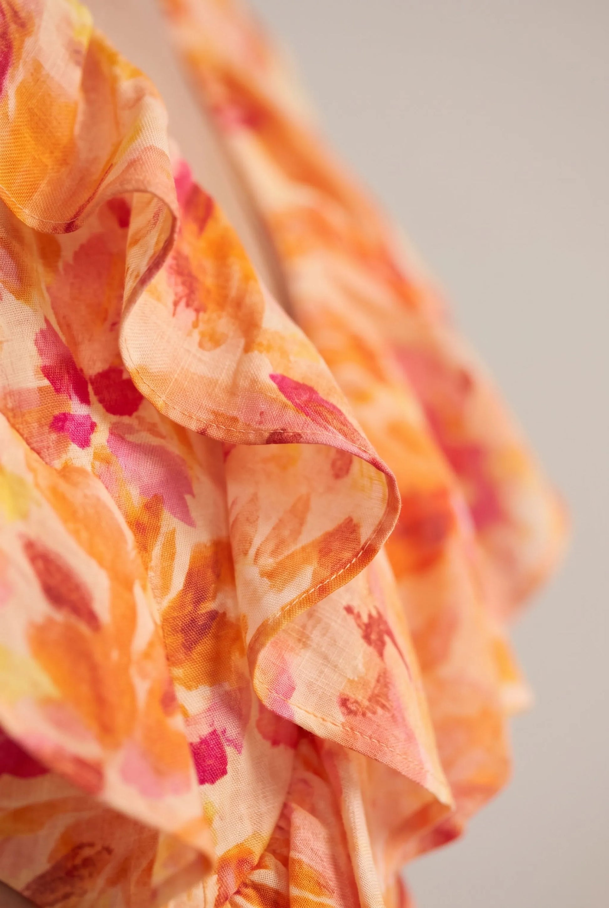 Tropina | Langes Sommerkleid Mit Floralem Muster