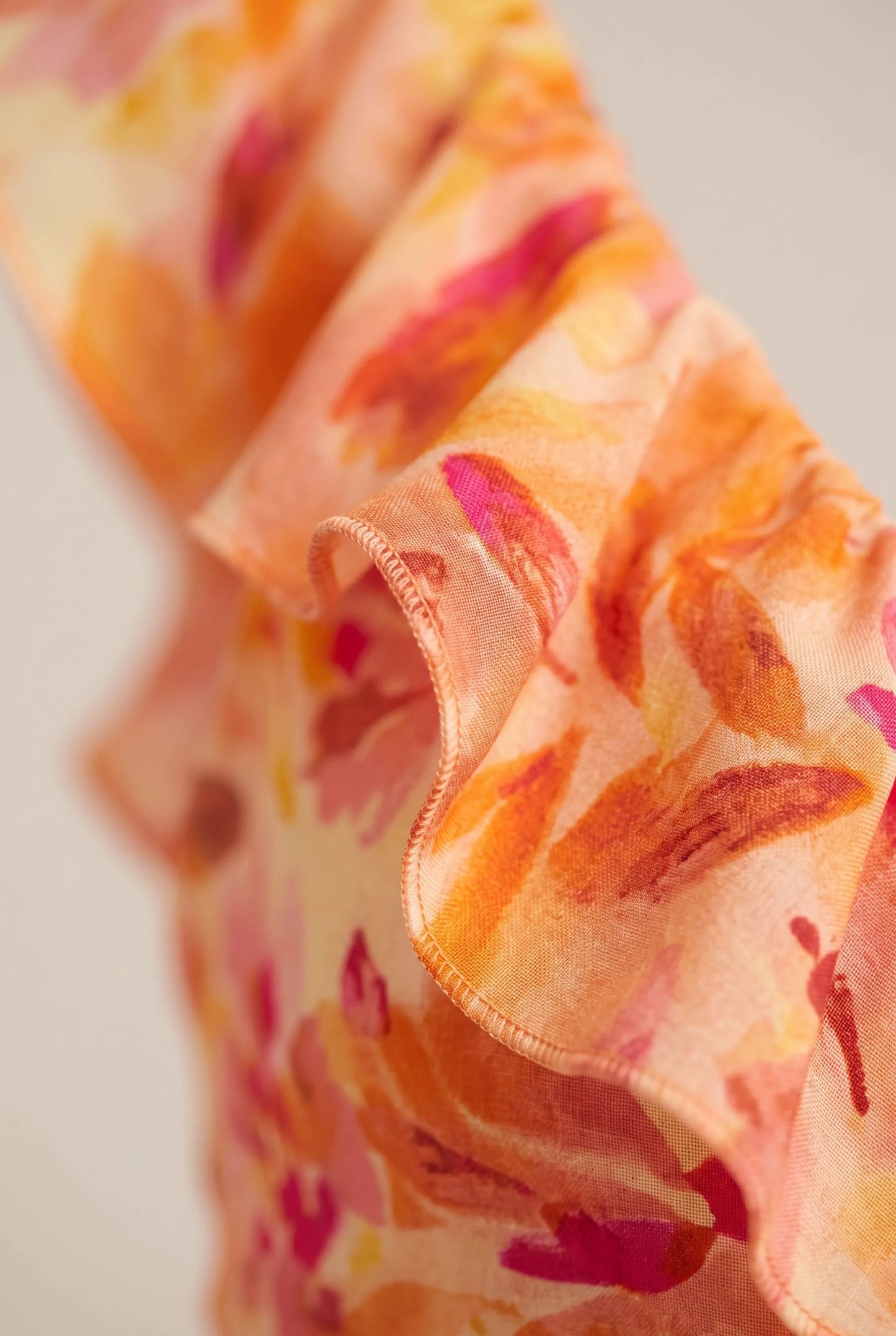 Tropina | Langes Sommerkleid Mit Floralem Muster