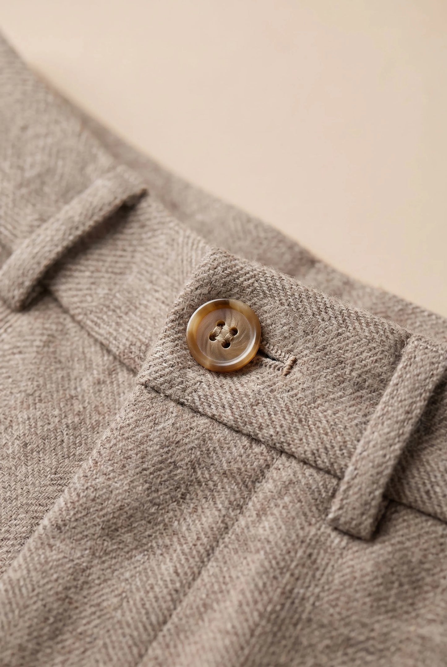 Trovira | Moderne Damenhose Mit Fischgrätmuster