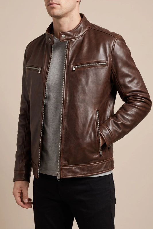 UrbanRide | Klassische Motorradjacke Für Herren
