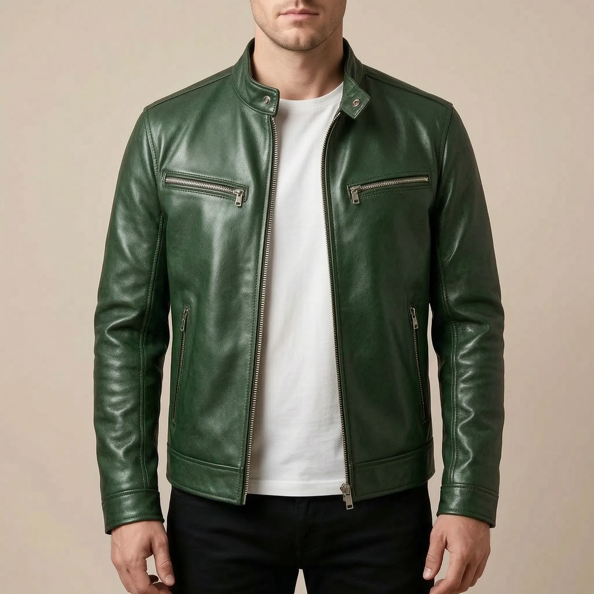 UrbanRide | Klassische Motorradjacke Für Herren