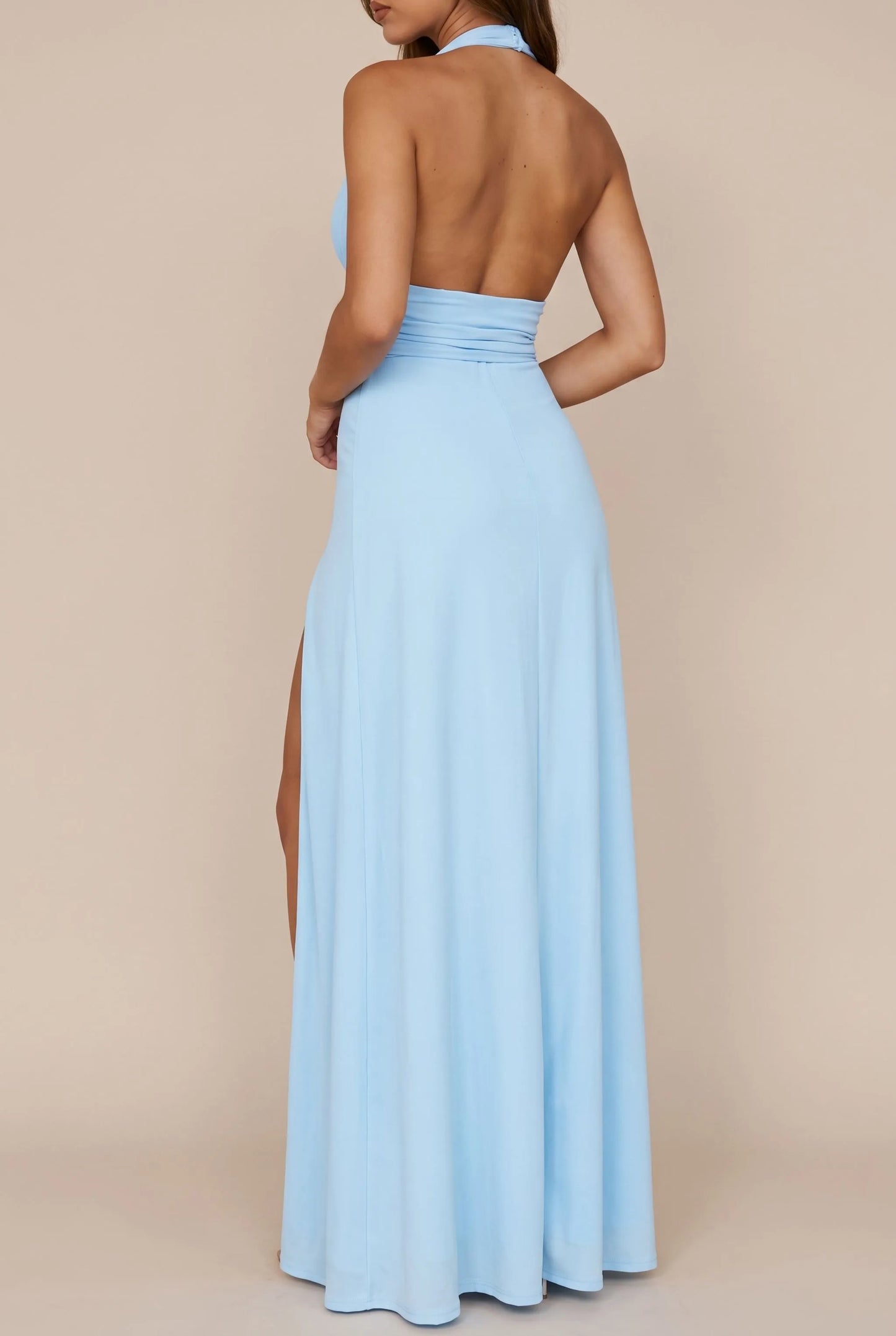 Vaelia | Elegantes Maxikleid Mit Beinschlitz