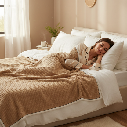 Valasia Nuvola | Coperta Termica in Microfibra Morbida