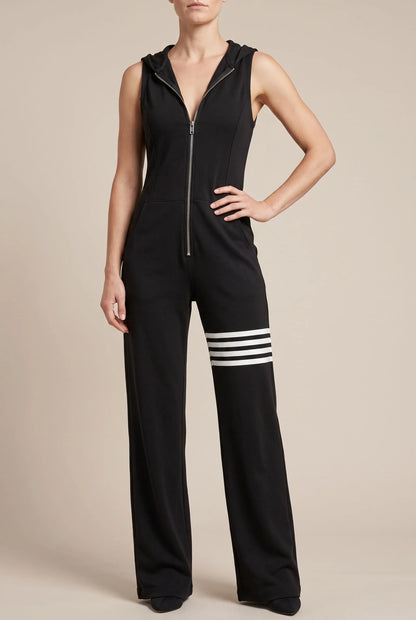 Valura | Ärmelloser Sport Jumpsuit Im Retro-Stil