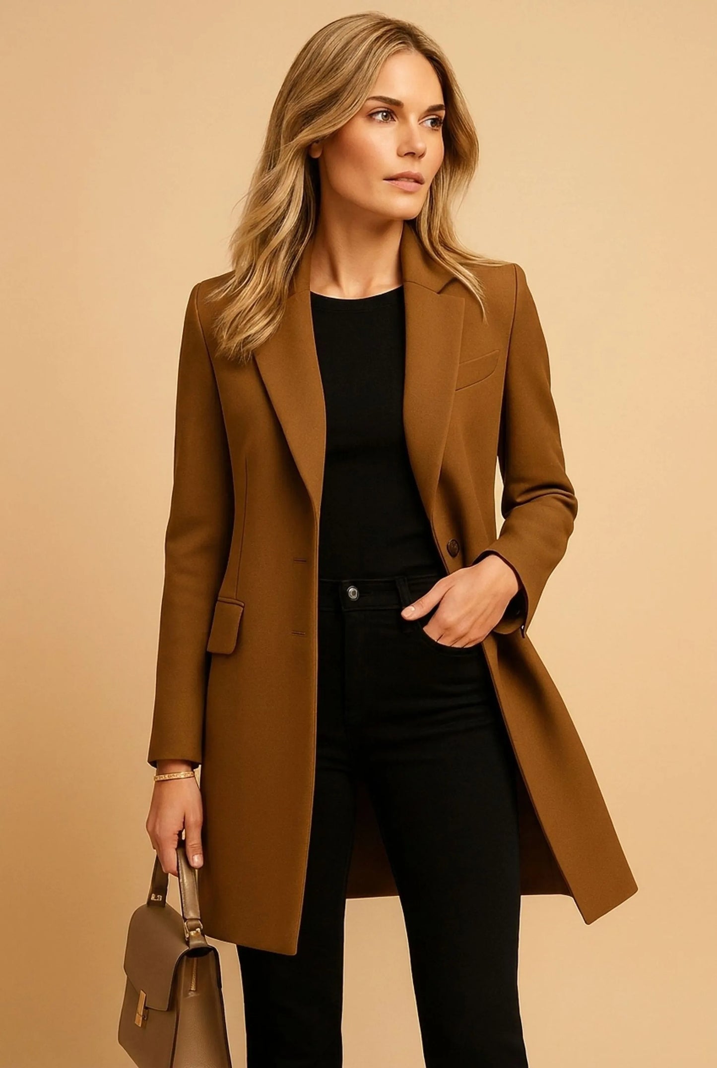 VelaCoat | Klassischer Langer Trenchcoat Für Damen