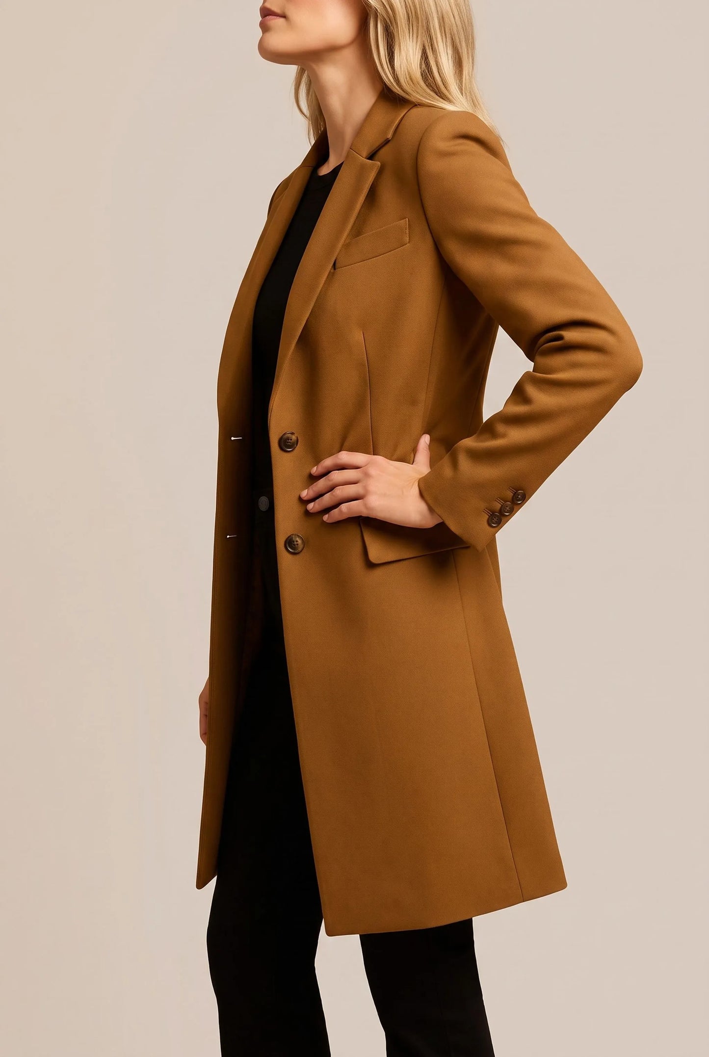VelaCoat | Klassischer Langer Trenchcoat Für Damen