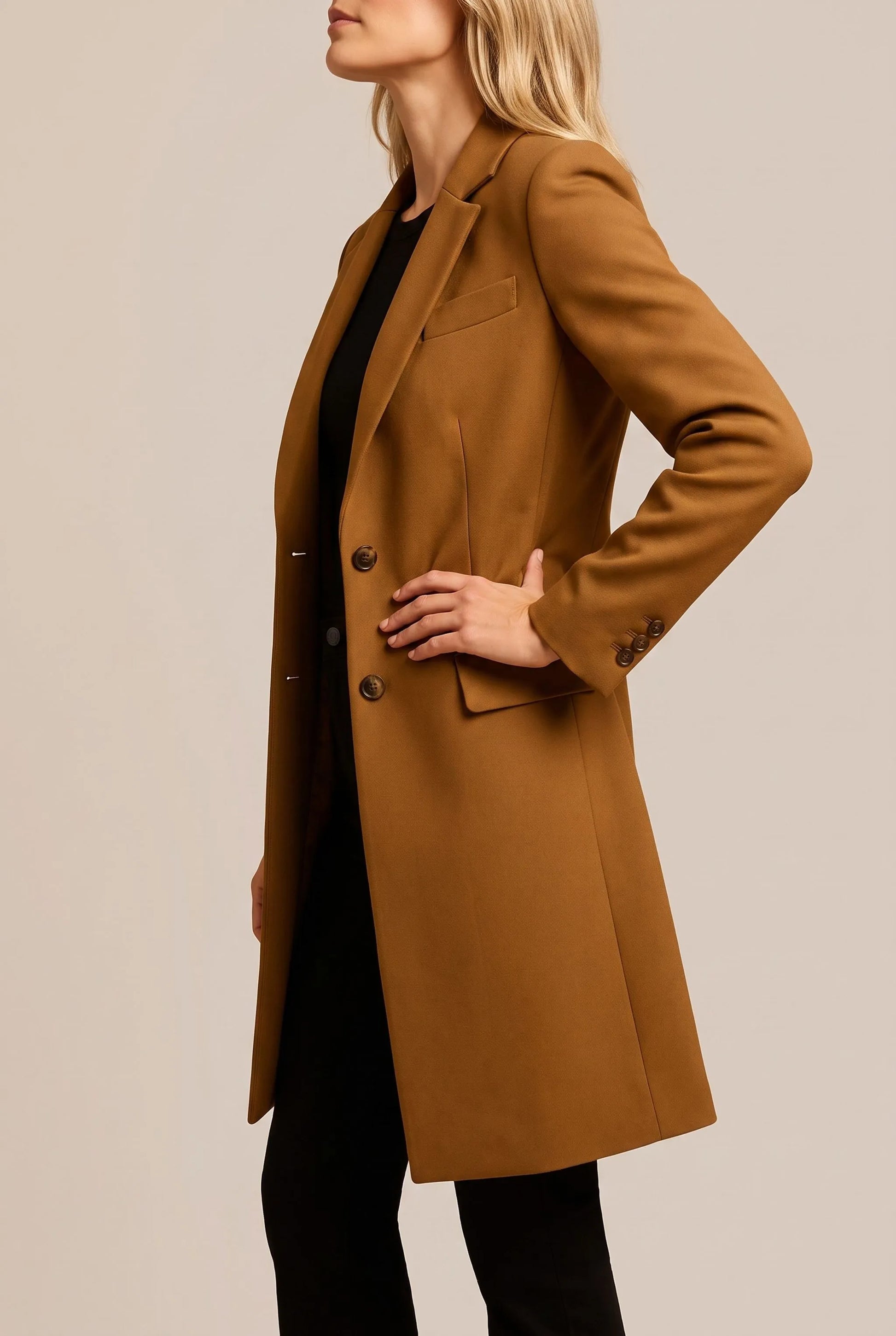 VelaCoat | Klassischer Langer Trenchcoat Für Damen