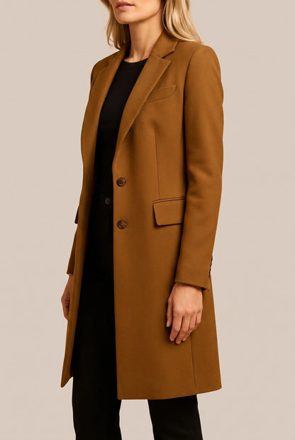 VelaCoat | Klassischer Langer Trenchcoat Für Damen
