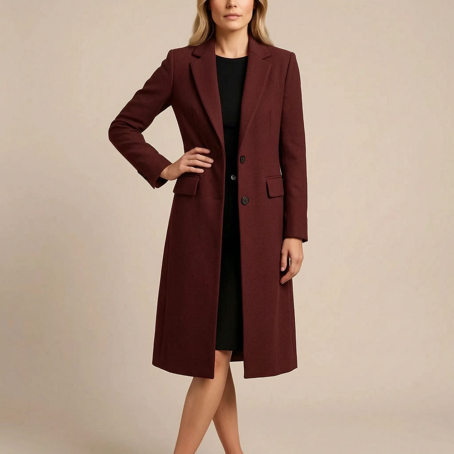 VelaCoat | Klassischer Langer Trenchcoat Für Damen