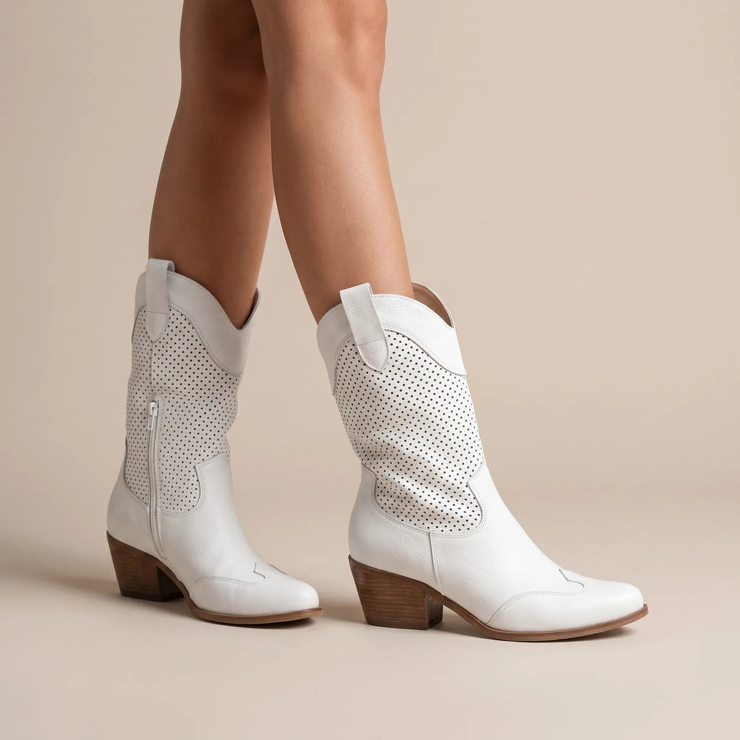 VelaTrek | Mittelhohe Cowboystiefel Damen