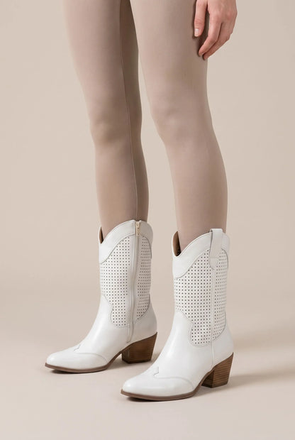 VelaTrek | Mittelhohe Cowboystiefel Damen