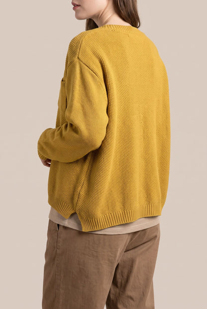 Veldra | Vielseitige Einfarbige Strickjacke