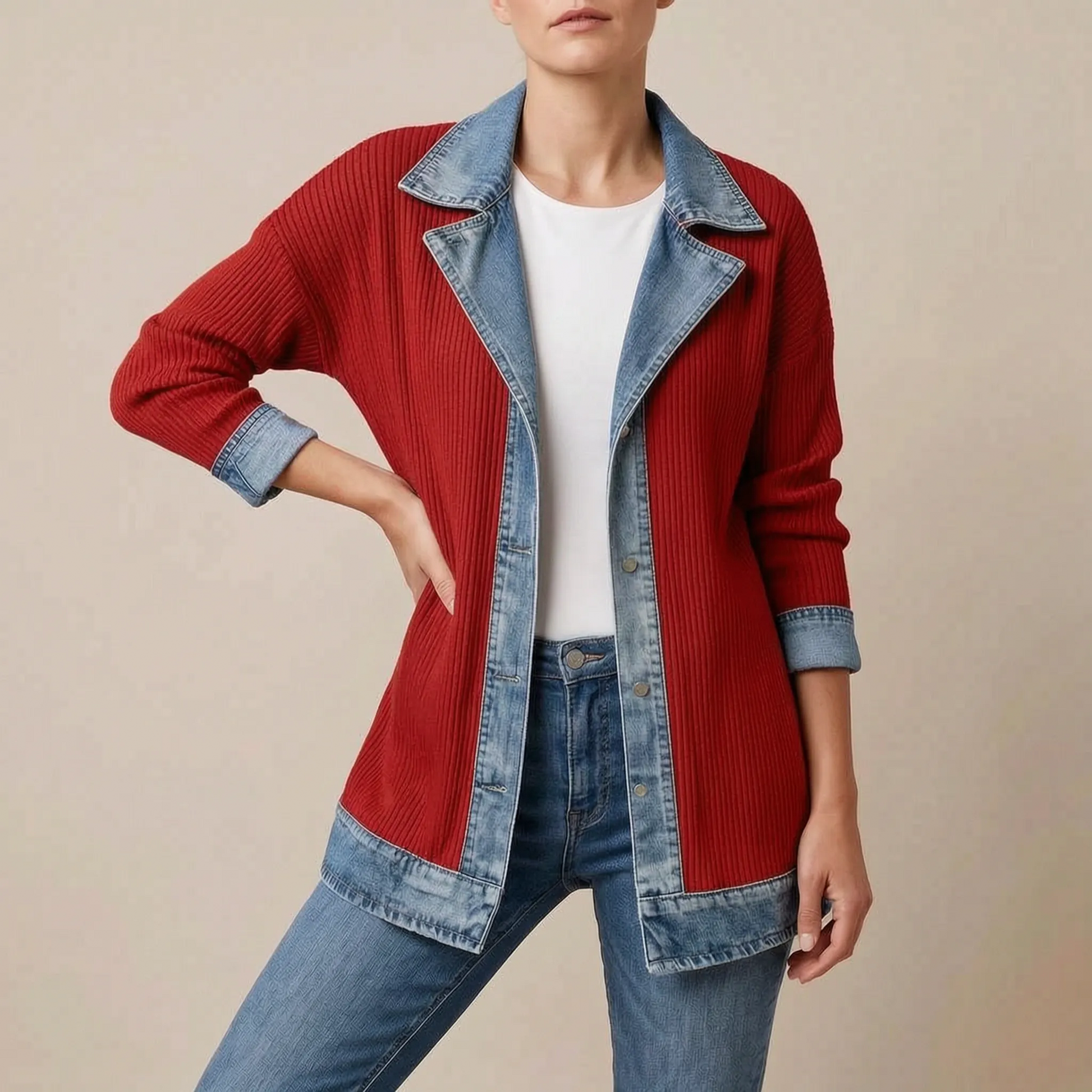 Vellira | Entspannte Oversize Jacke Für Damen