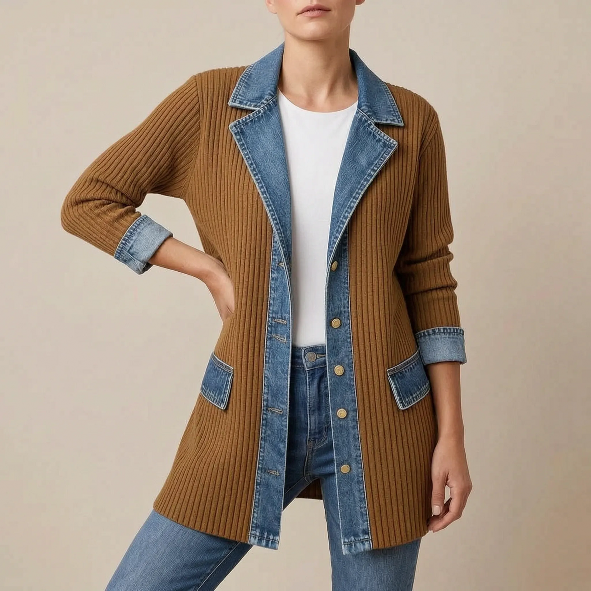 Vellira | Entspannte Oversize Jacke Für Damen