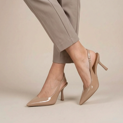 Vellora | Eleganter Slingback-Pumps Mit Spitzer Form