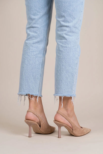 Vellora | Eleganter Slingback-Pumps Mit Spitzer Form