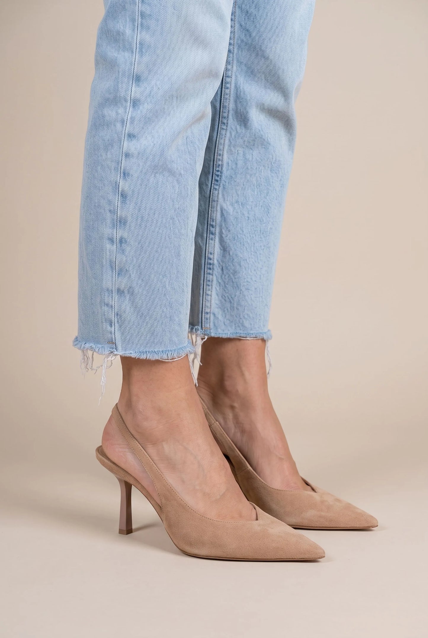 Vellora | Eleganter Slingback-Pumps Mit Spitzer Form