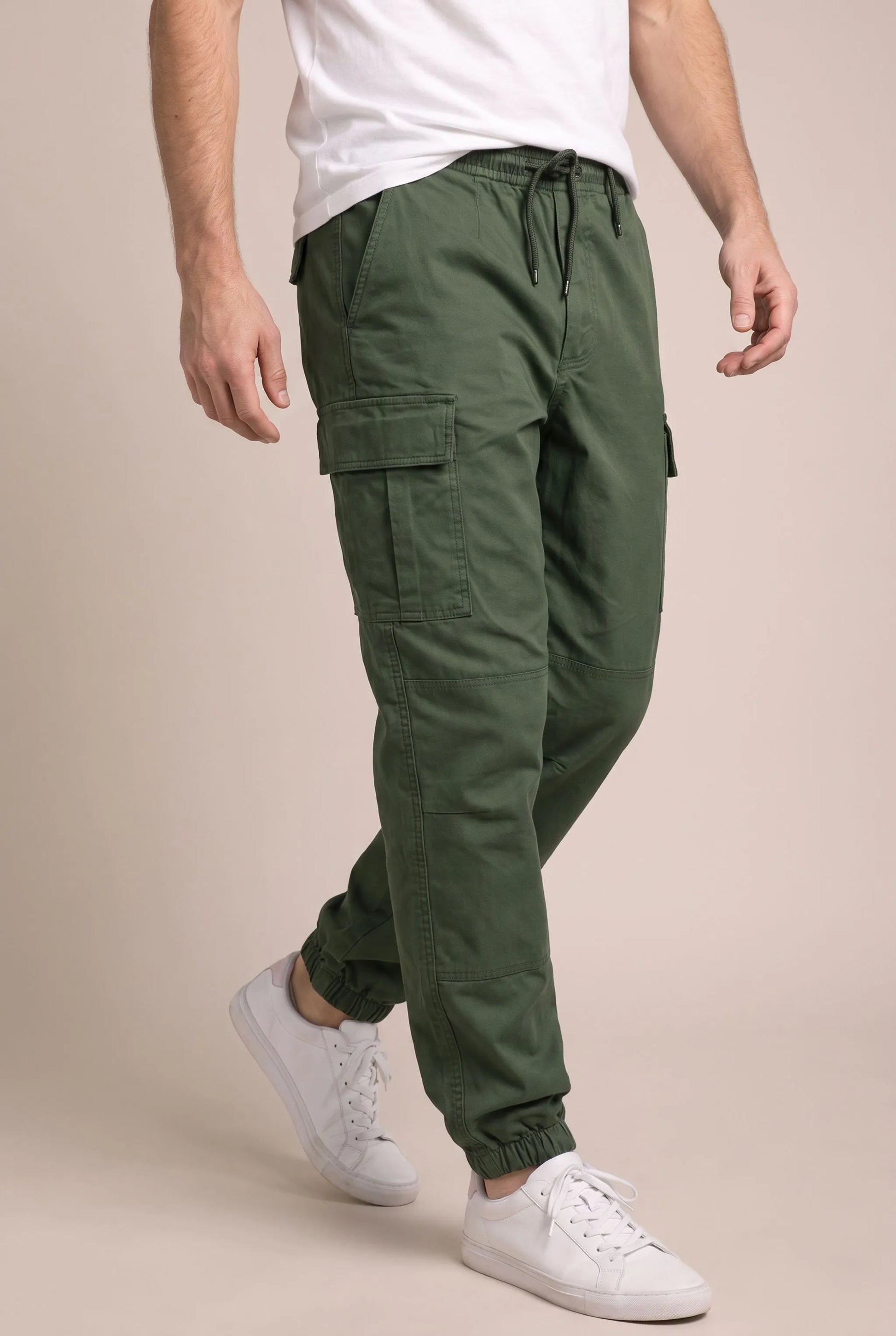 Vellox | Lässige Urbane Grüne Herren Cargohose