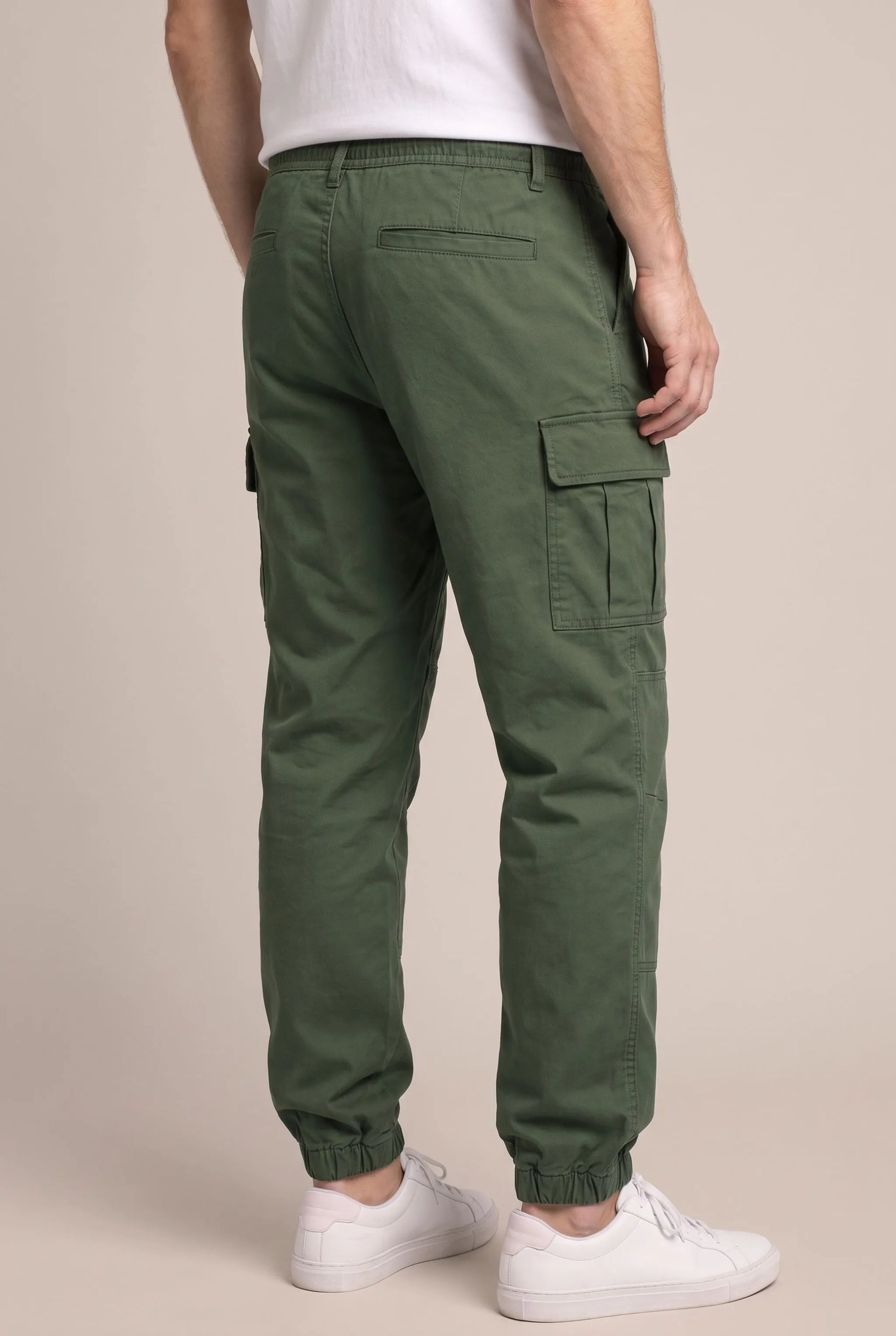 Vellox | Lässige Urbane Grüne Herren Cargohose