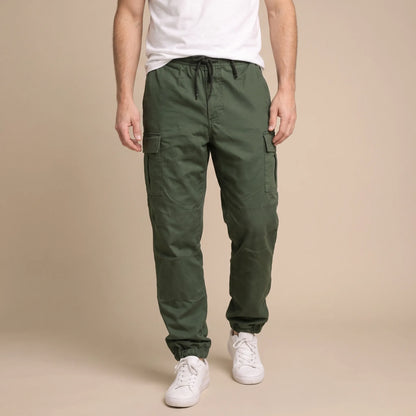 Vellox | Lässige Urbane Grüne Herren Cargohose
