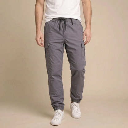 Vellox | Lässige Urbane Grüne Herren Cargohose