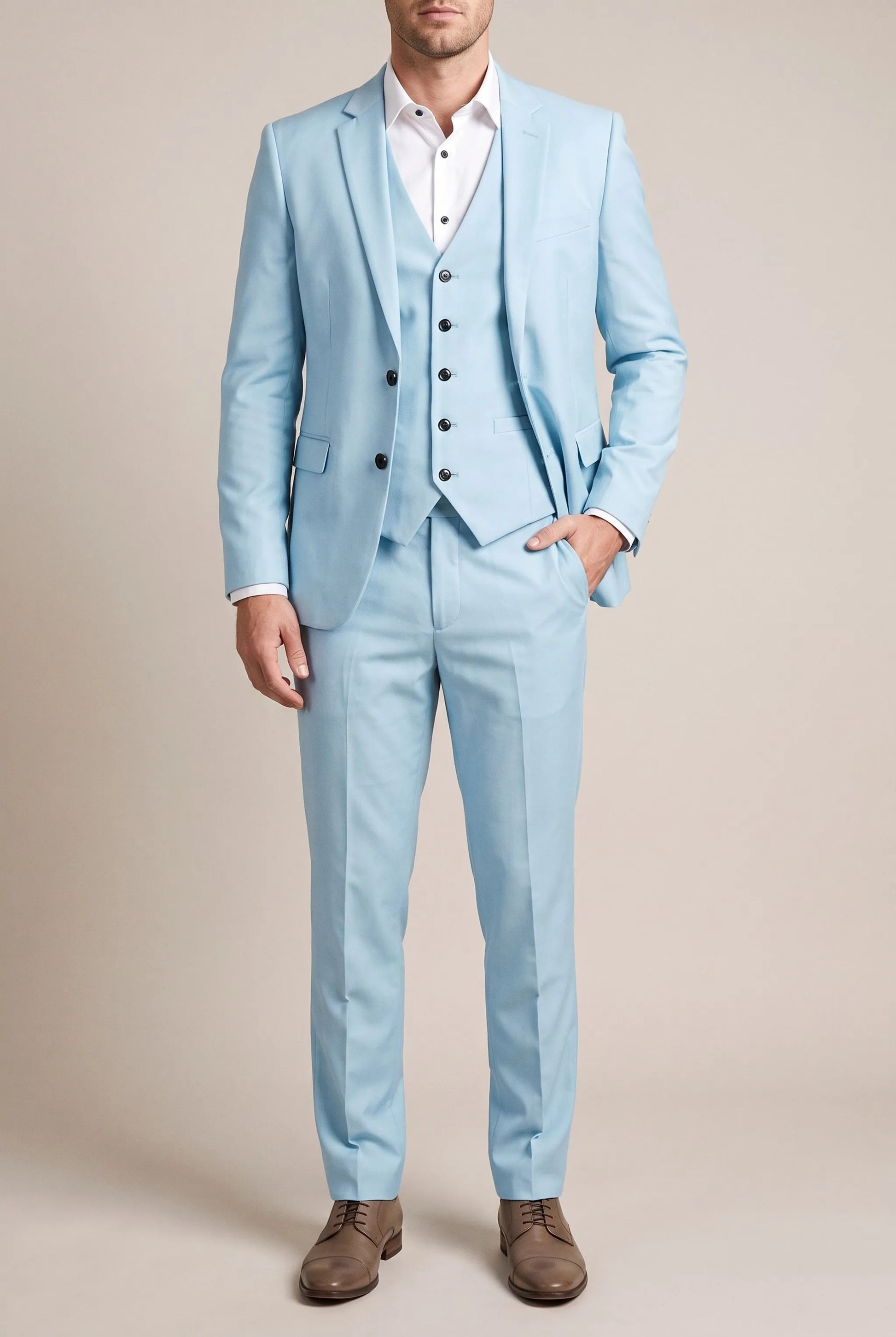 Vellux | Eleganter Dreiteiliger Herrenanzug