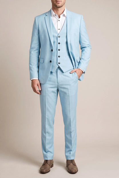 Vellux | Eleganter Dreiteiliger Herrenanzug