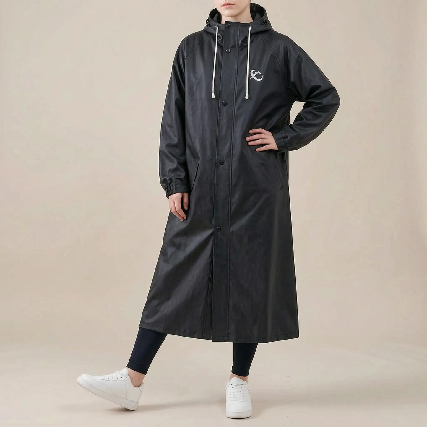 VeloShield | Langer Regenmantel