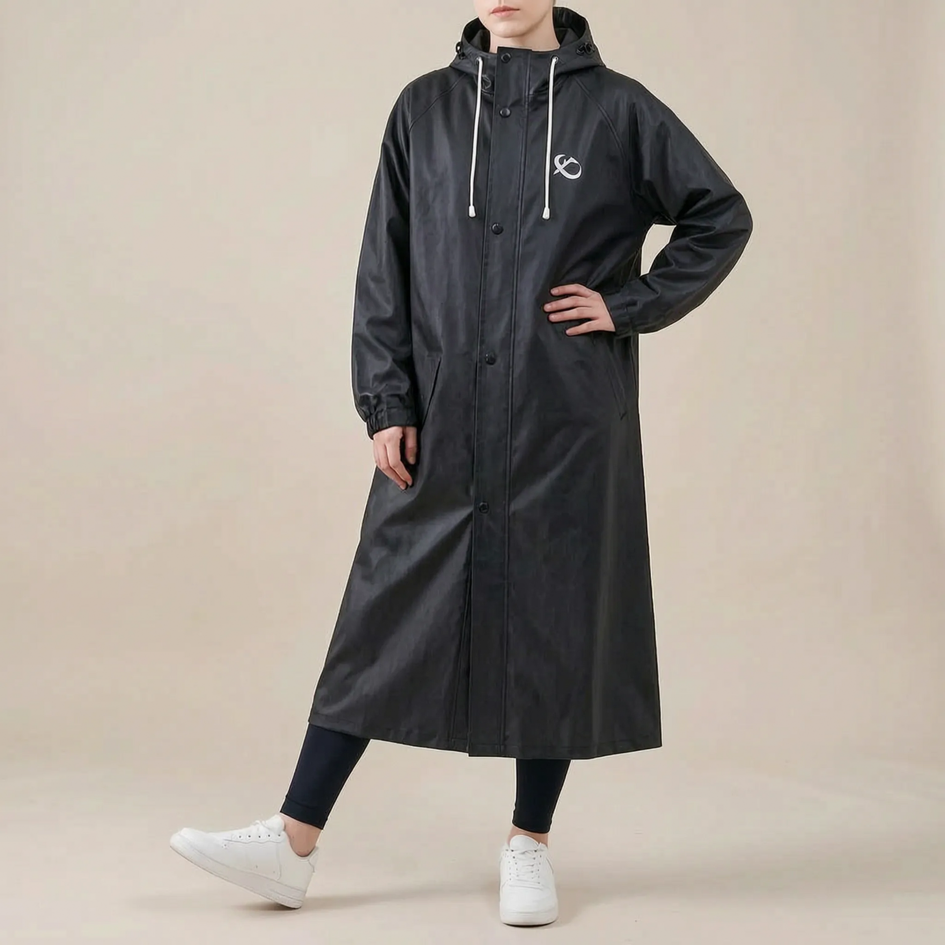 VeloShield | Langer Regenmantel