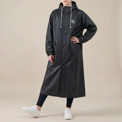 VeloShield | Langer Regenmantel