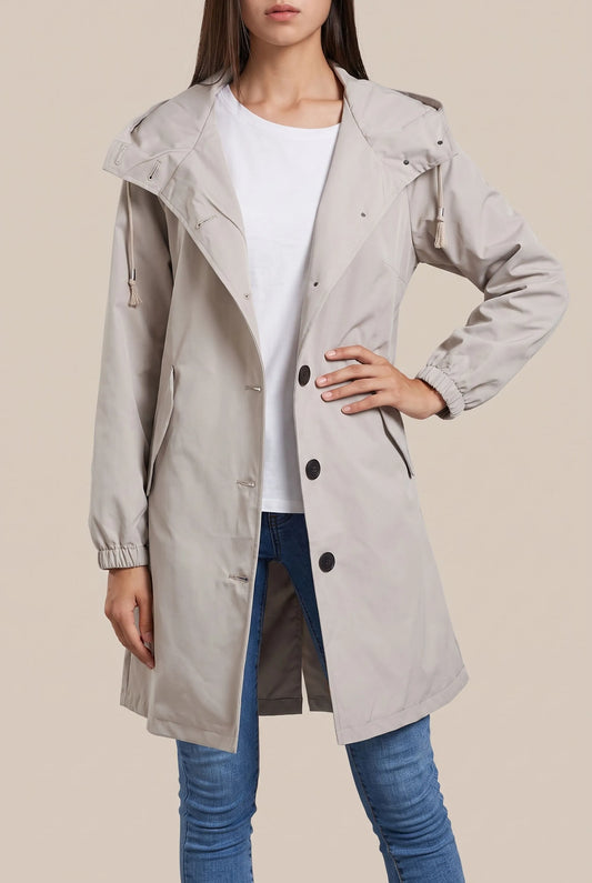 Velsano | Langer Legerer Trenchcoat Für Damen