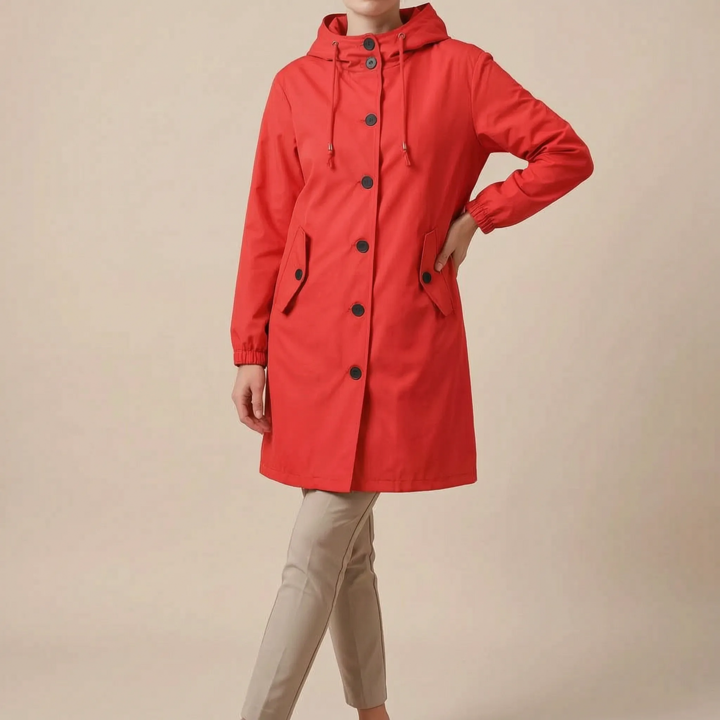 Velsano | Langer Legerer Trenchcoat Für Damen
