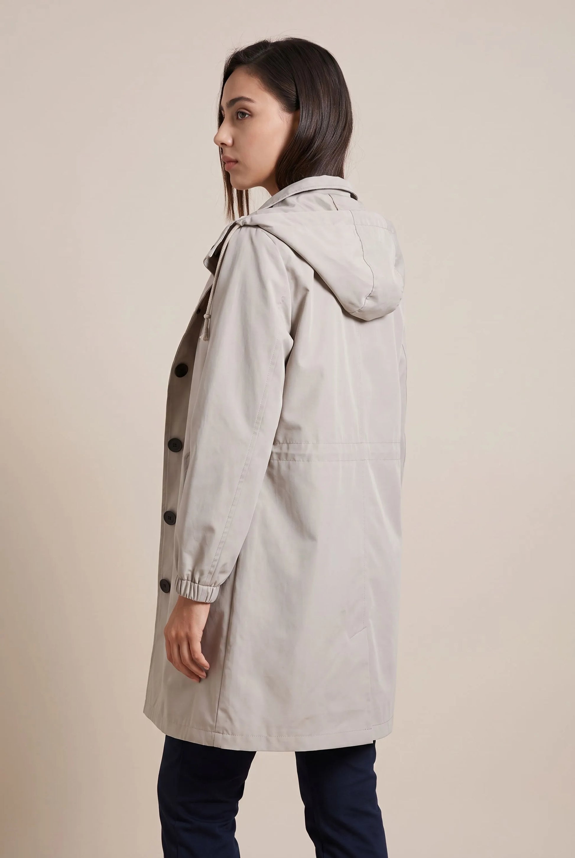 Velsano | Langer Legerer Trenchcoat Für Damen