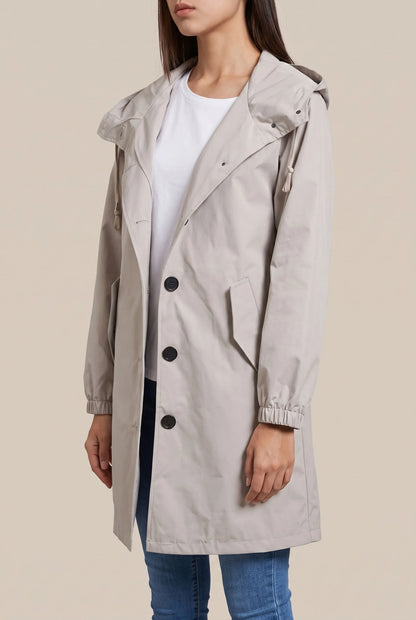 Velsano | Langer Legerer Trenchcoat Für Damen